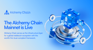Alchemy Chainメインネット始動、グローバル準拠のステーブルコイン決済網を本格始動